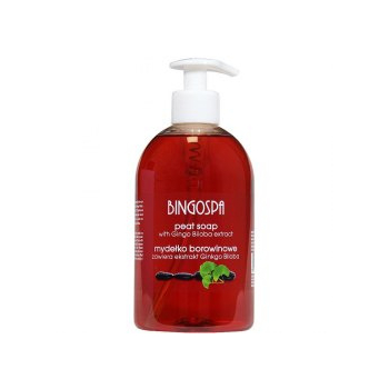 BINGOSPA Mydełko borowinowe z ekstraktem Ginkgo Biloba 500ml  